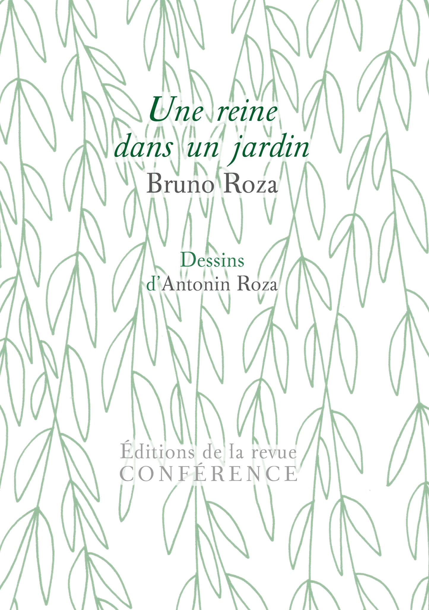 Une reine dans un jardin