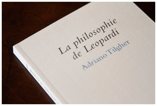 La Philosophie de Leopardi