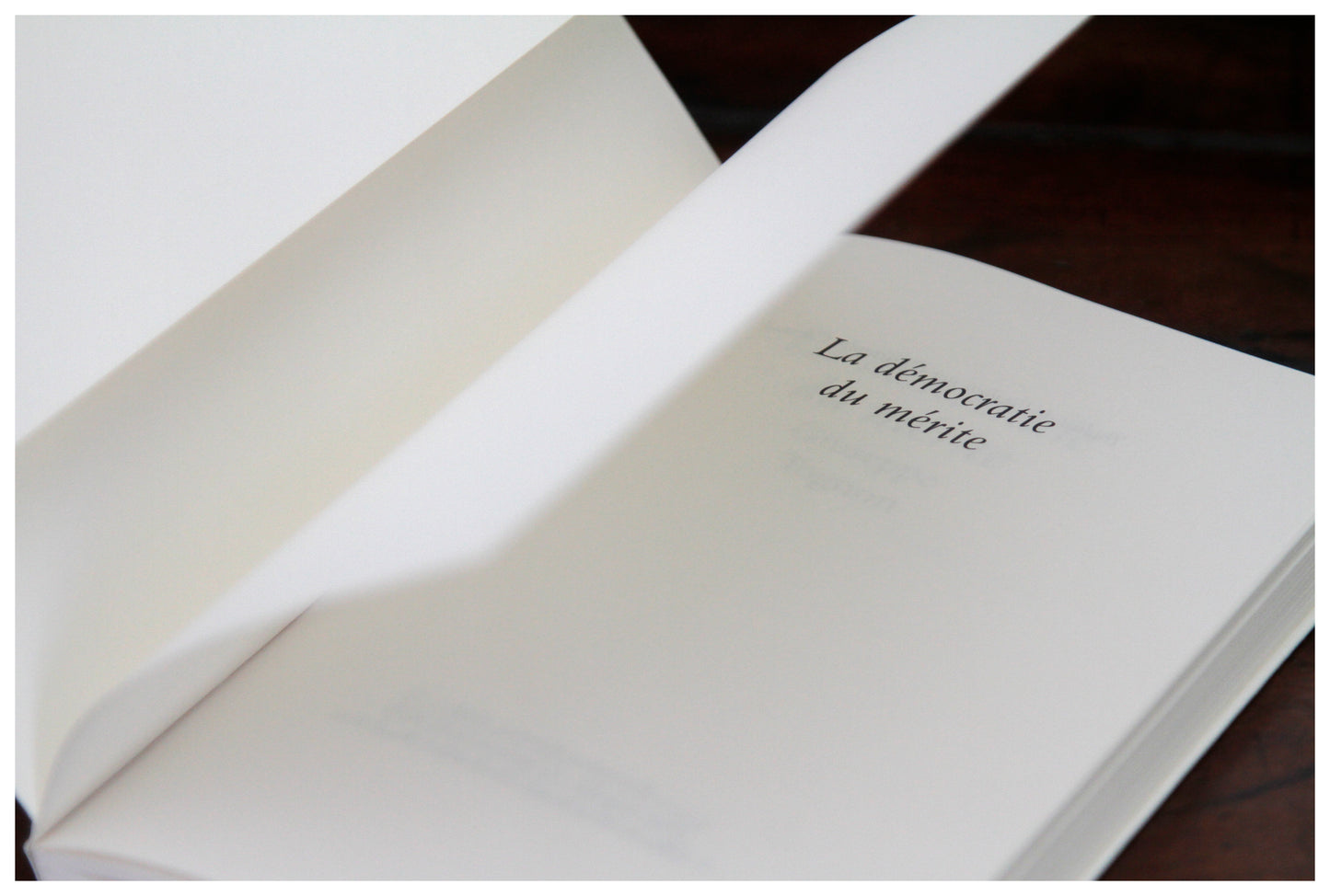 La démocratie du mérite