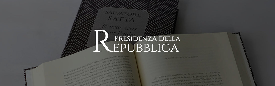 Une lettre du Président de la République italienne