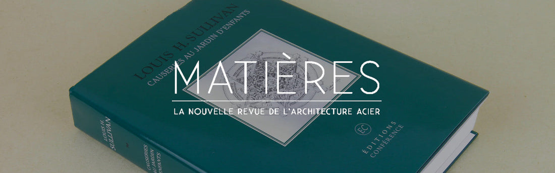 Dans la revue Matières (n°13, janvier 2022)