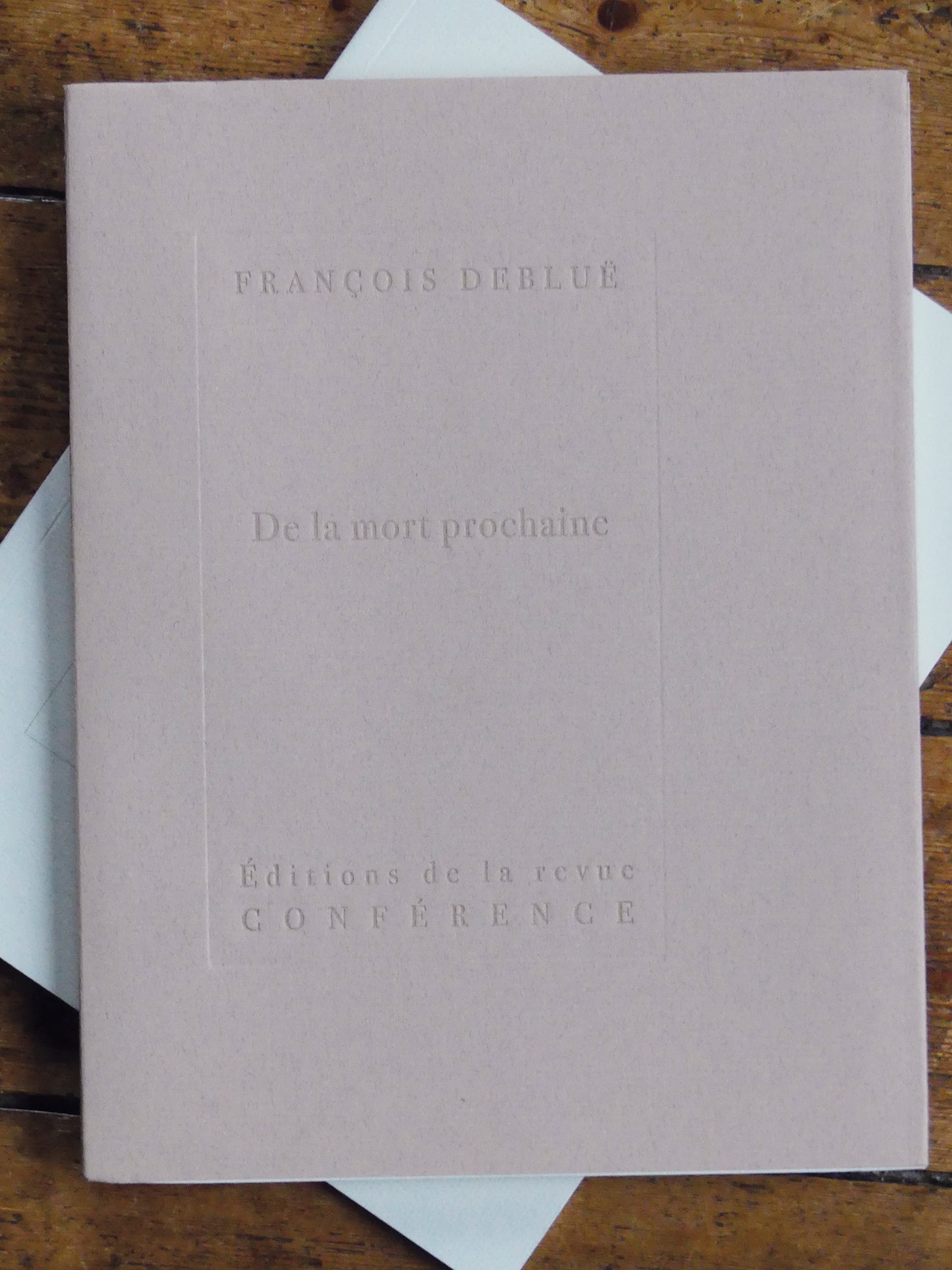 De la mort prochaine
