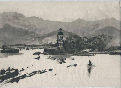 Paysages avec figure