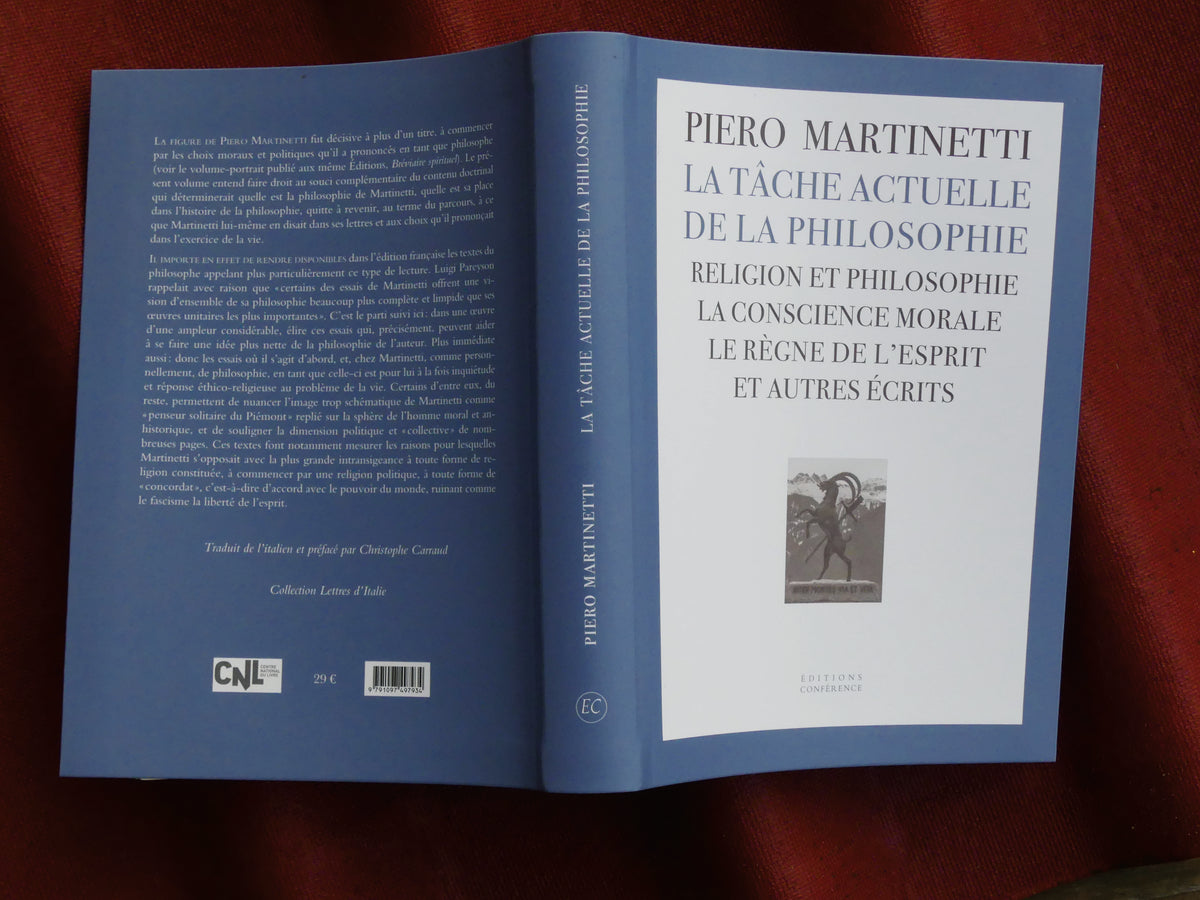 La tâche actuelle de la philosophie