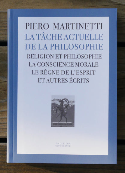 La tâche actuelle de la philosophie