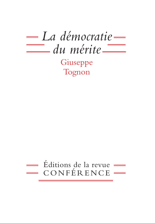 La démocratie du mérite