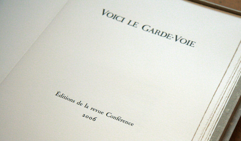 Voici le garde-voie