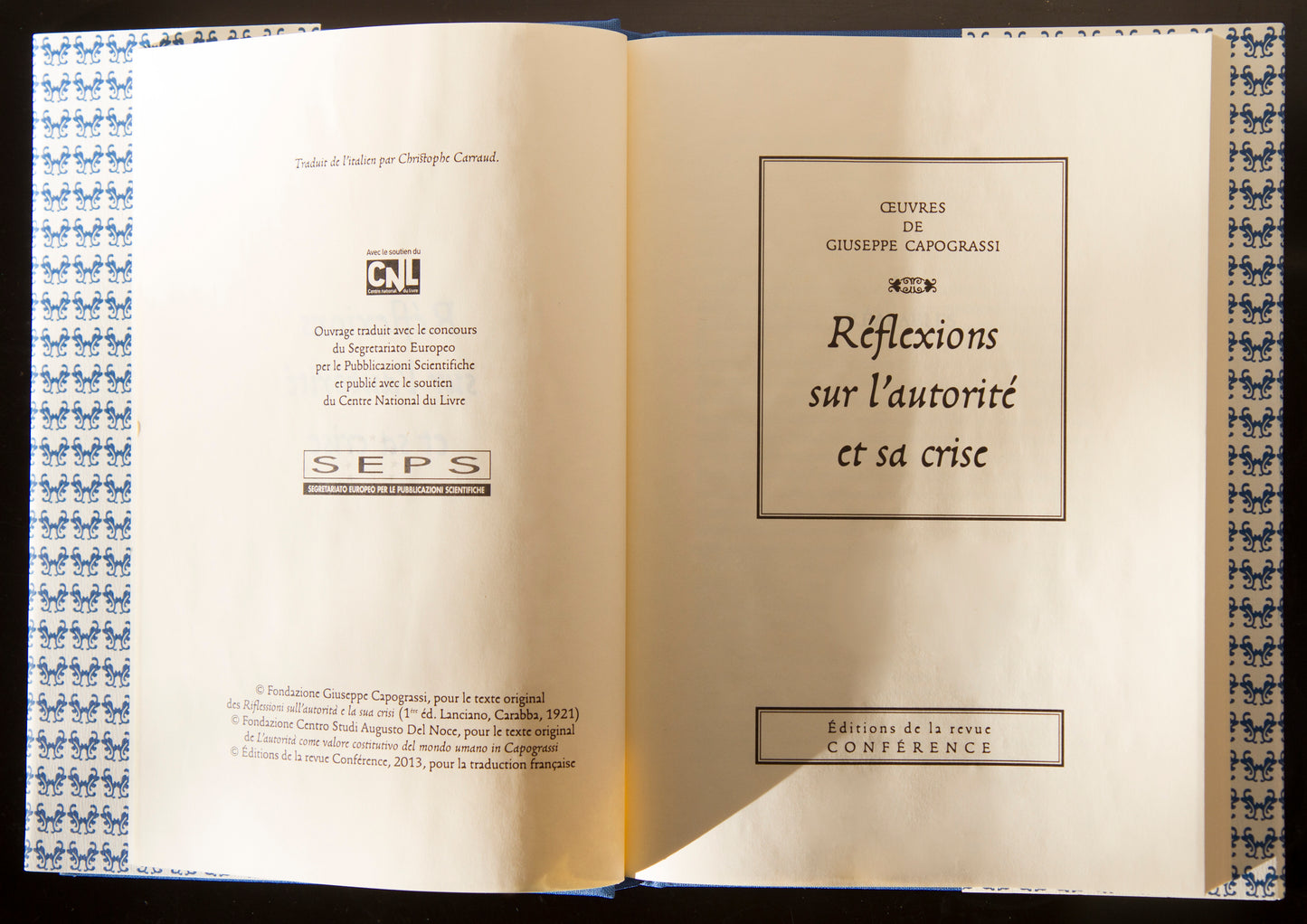 Réflexions sur l'autorité et sa crise