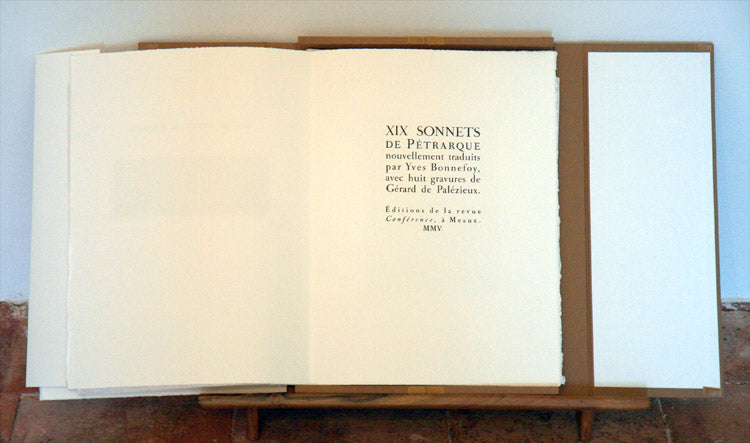 XIX sonnets de Pétrarque