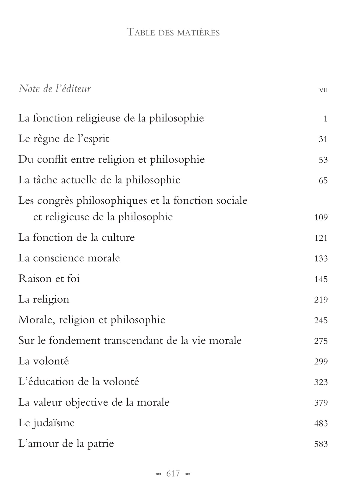 La tâche actuelle de la philosophie